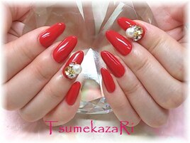 ★レッド★３Ｄビジュー★