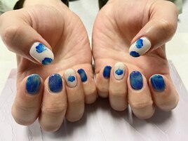 ネモフィラアート