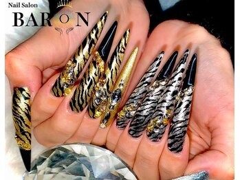 バロン 池袋店(BARON)/金×銀ゼブラ