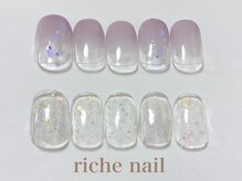 リッシュネイル 新百合ヶ丘店(riche nail)/シンプルアートコース
