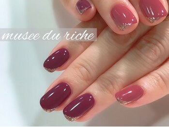 ミュゼドゥリッシュ(musee du riche)の写真/【当日予約◎】定額Hand¥6000～/Foot¥6980～同時施術◎シンプル～オトナ可愛いデザイン多数♪自慢の指先に!