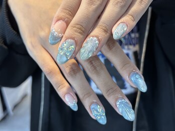 グロウ ネイル(GLOW×NAIL)/Art by MAIKA