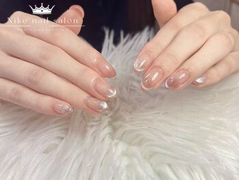 ニコ 銀座本店(Niko)/クリスマス/冬ネイル/ツイード