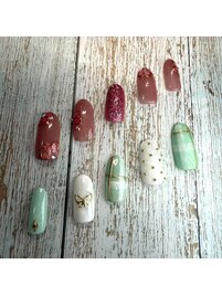 リボンネイル/ガーリーネイル