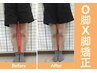 【O脚・X脚】O脚X脚矯正＋整体＋骨盤矯正☆60分5600円→2980円