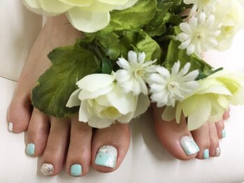 プルミエ ネイル(Premier Nail)/フット★海グラデ
