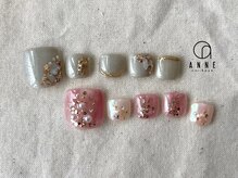 アンネ 梅田 ALLYS店(ANNE)/foot art design6月☆パラジェル