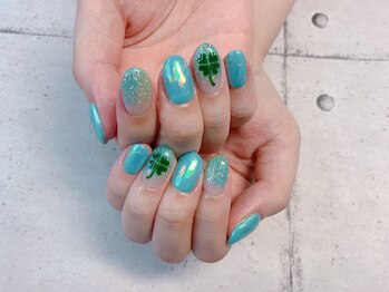 ネイル ビューティーマジック 葛西本店/ クローバーネイル