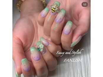 ネイルサロン ファンリッシュ(FANLISH)/春ネイルシンプルオーダー♪