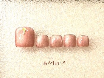 ネイルサロン あかねいろ/秋冬フット　マグネット