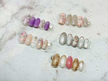 エンジェルココの写真/《初回オフ無料！》上品かつ大人可愛いトレンドデザイン豊富♪指先を綺麗に魅せる美フォルムをお届け！