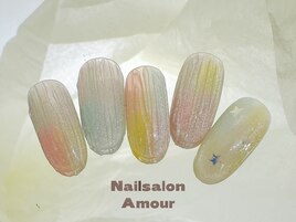 キラキラ春夏のネイル¥7980