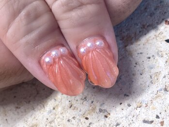 ネイルサロン アテナ(Athena)/持ち込みアート