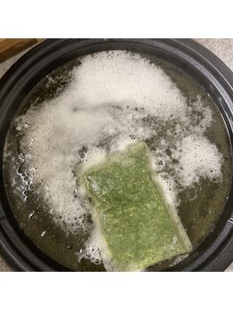 ソワン(Soin)/◇モリンガ蒸し♪