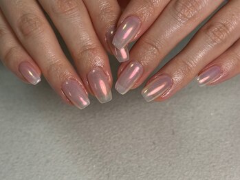 ラモーヴ(La mauve)/キラっとオーロラネイル ¥7.000