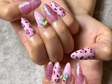 ノヘア(Nohea)/長さだし◆Y2Kピンクレオパード