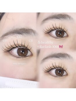 マークバイセブンルックス 大宮東口店(mark by 7LOOKS)/&healthy×フラットラッシュ★