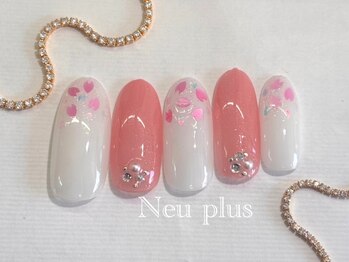 ノイプラス(Neu Plus)の写真/ネイルデビューの方にも◎【初回オフ無料☆シンプルコース¥4500】登場！上品シンプル～大人可愛い系まで！