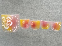 ネイルメゾン 天神店(NAIL MAISON)/ハイビスカスもやもや￥8000