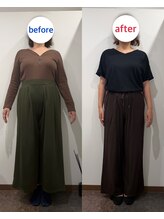 ウェルネ整骨院/ダイエット成果　50代女性