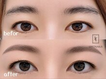 レフトネイルズアンドアイ(LEFTNAILS & EYE)の雰囲気（アイブロ/眉毛カラー/間引きブロウリフト/眉毛）