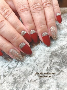 プライベート ネイルサロン マーマ(murmur)/シンプルネイル