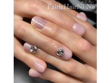 フェアリーヘア ニーナ(Fairy Hair Ni-na)/ワンカラー＋ビジュー1本4980円