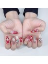 【AKIHO】Christmas nail