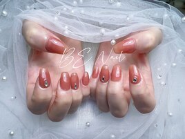 ワンカラーストーン4本です