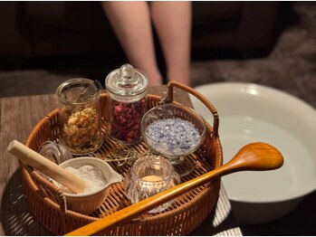 アルムスパ 姫路(ARUM SPA)/新メニュー足温浴