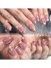 ★NAIL★マグネットorミラーorフラッシュネイル¥5500