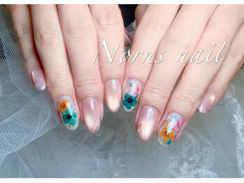 ノルンネイル(Norns nail)の写真/2席のみのプライベートサロン☆24時迄営業なので,お仕事終わりなどライフスタイルに合せて通いやすい◎