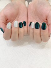 シエルズビューティー(ciel's beauty)/ワンカラー＆ミラーネイル6000円