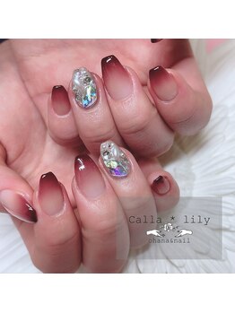 カラーリリー 恵比寿(Calla lily)/グラデーション/ビジュー