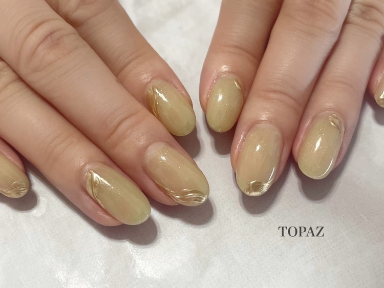 トパーズ 恵比寿(TOPAZ)/大人ニュアンス[恵比寿ネイル]