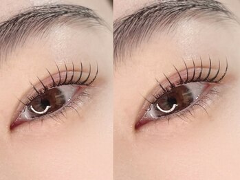 カプロ アイラッシュ(Capullo de Eyelash)の写真/【月に一回のまつ毛のエステ！】パーマと同時に濃厚な栄養を導入することでキープ力が格段にUP！