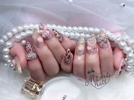 ヒョウ柄×ピンク