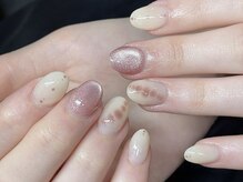 ネイルズバー 新宿店(Nails Bar)/ミルクティーニュアンスネイル