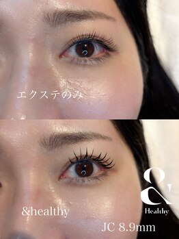 まつげ革命 いわき鹿島店/&healthy フラット100本コース