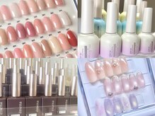 リッシュ キャトル 久屋大通店(RICHE quatre)の雰囲気（カラーやサンプルが豊富で初めての方にも◎持ち込みデザインもOK）