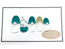 ネイルアンドアイ ミント(nail＆eye mint)/4月キャンペーンネイル☆