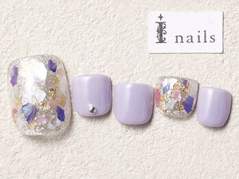 アイネイルズ 渋谷店(I nails)/シェルパープル￥7300[渋谷]