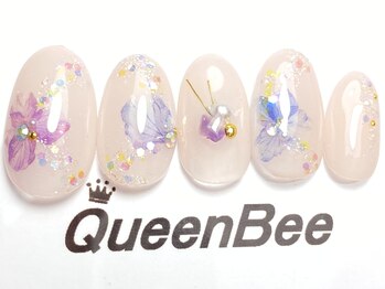 クインビー(Queen Bee)/定額サンプルジェルネイル