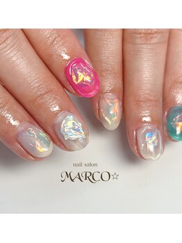 ネイルサロン マルコ(nail salon MARCO)/氷ネイル