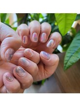 ブリリアントフェニックス(Brilliant Phoenix)/水彩ネイル☆