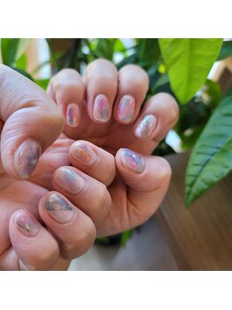 ブリリアントフェニックス(Brilliant Phoenix)/水彩ネイル☆