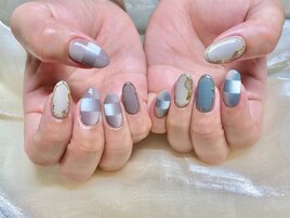 オンブレ×ニュアンスミラー
