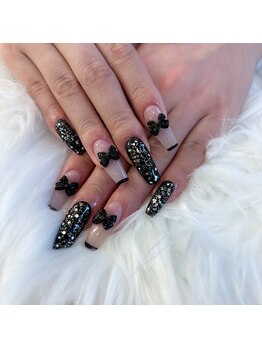 ビューティーサロン ネイル ロン(Beauty Salon nail Ron)/ブラックネイル