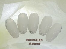 アムールユシマテン 上野湯島店(Amour)/キラキラ春夏のネイル¥7980