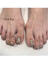 フットネイル ニュアンスネイル